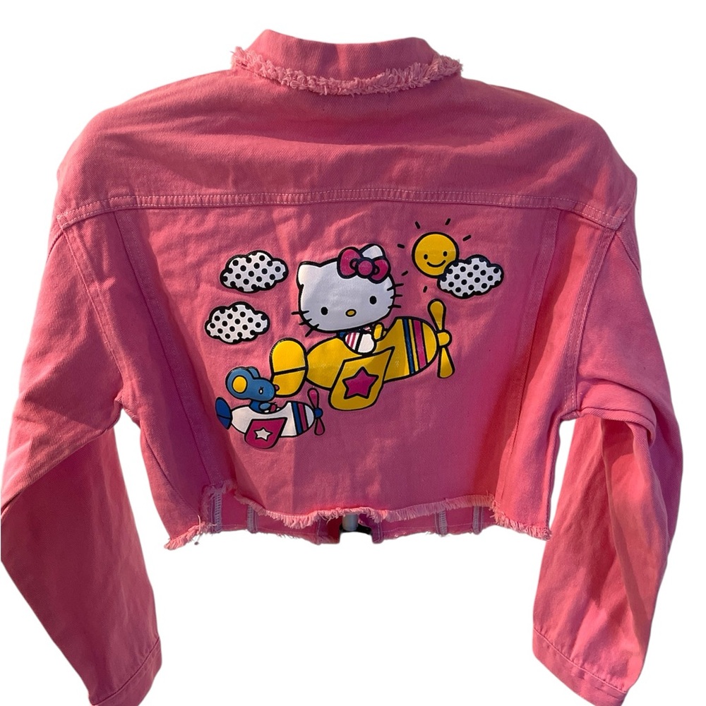 Hello Kitty Jean Jacket - Picture 2 of 3